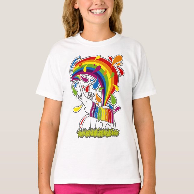 T-shirt Bain_de_l'éléphant (Devant)