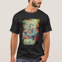 T-Shirt Bain En Verre Tiré