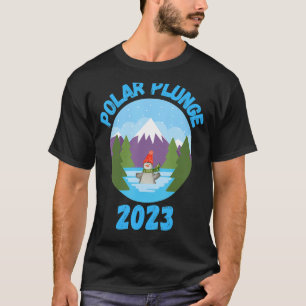T-shirt Bain Polaire Plongée Ice Jump Funny Ours Polaire B