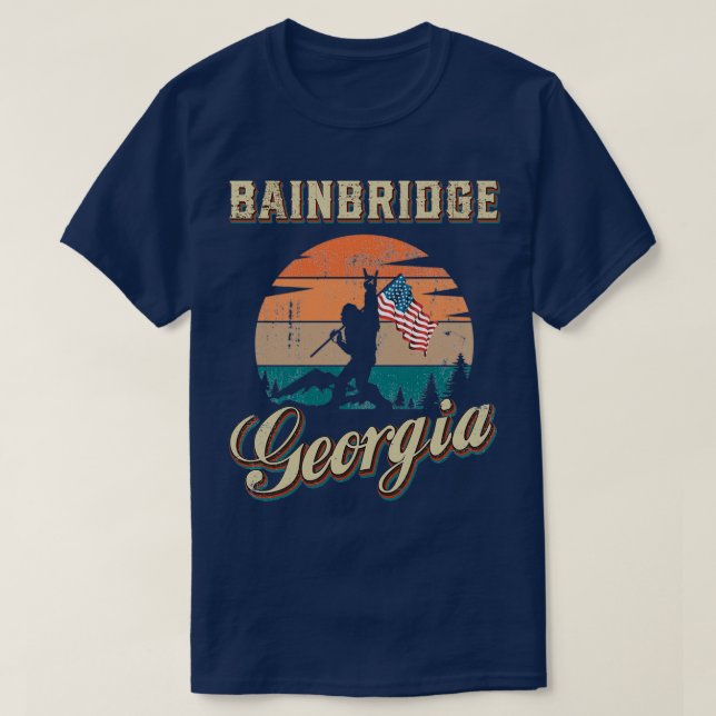 T-shirt Bainbridge Géorgie (Design devant)