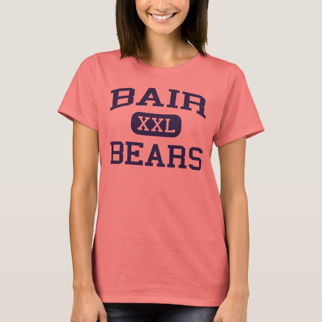 T-shirt Bair Bears Middle School Sunrise Floride (Devant)
