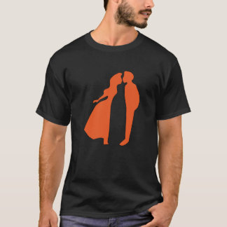 T-shirt Baiser, Amoureux, Embrasse, Passion, Romance