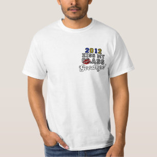 T-shirt Baiser blanc ma pièce en t 2012 de classe au