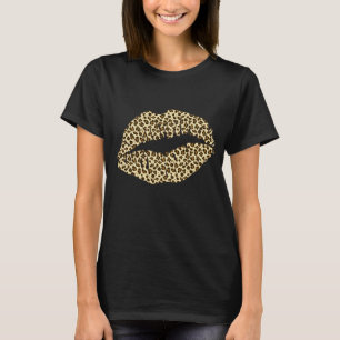 T-shirt Baiser de léopard