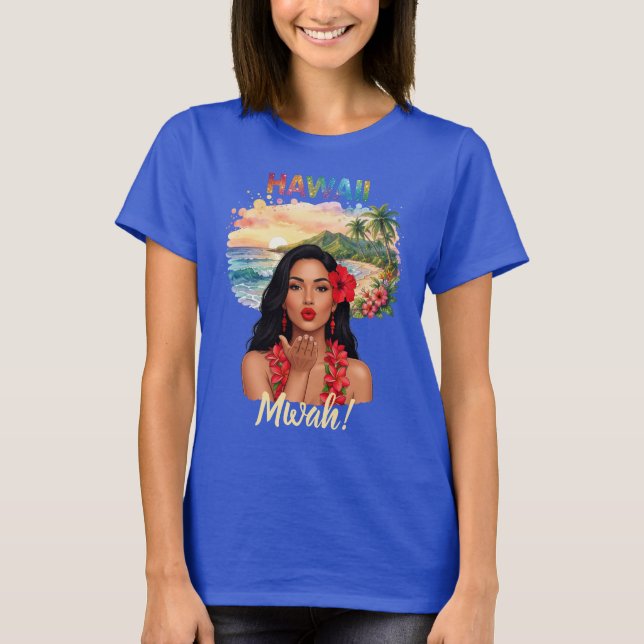 T-shirt Baiser Hawaïen (Devant)