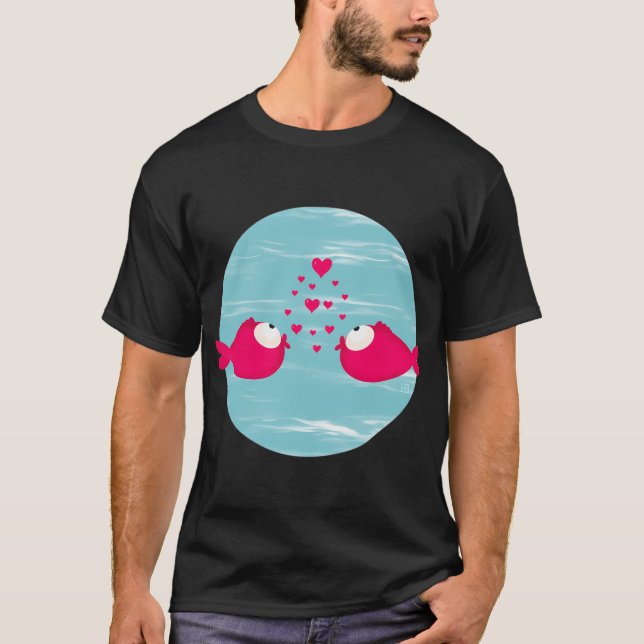 T-shirt Baiser poisson (Devant)