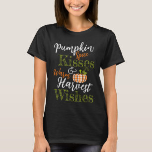 T-shirt Baisers à épices citrouilles