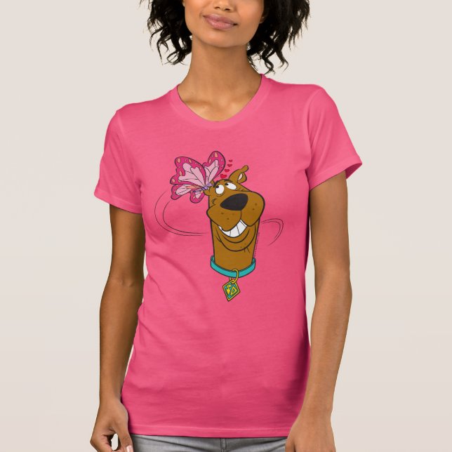 T-shirt Baisers à papillon Scooby-Doo (Devant)