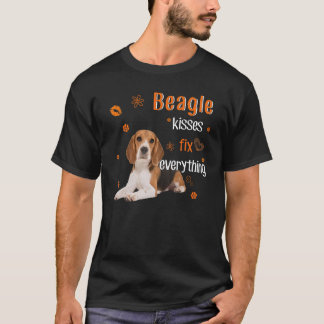 T-shirt Baisers beagles Réparez Tout Ce Qui Est Magnifique