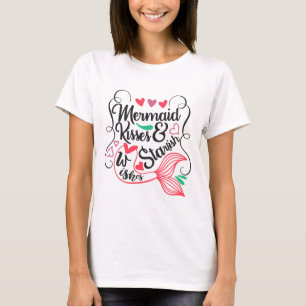 T-shirt Baisers de sirène voeux d'étoiles de mer