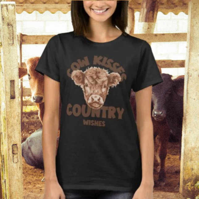 T-shirt Baisers de vache Vœux campagnards (Créateur téléchargé)