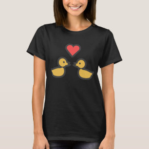 T-shirt Baisers du cadeau mignon superbe d'amour de jour
