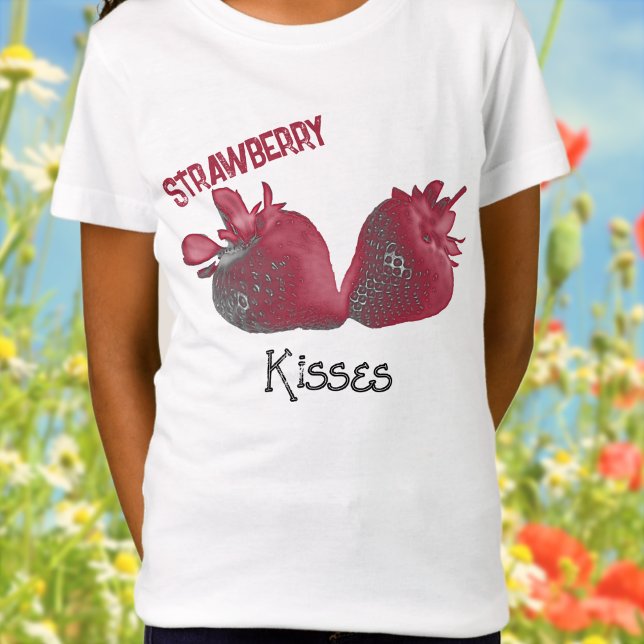 T-Shirt Baisers fraises (Créateur téléchargé)
