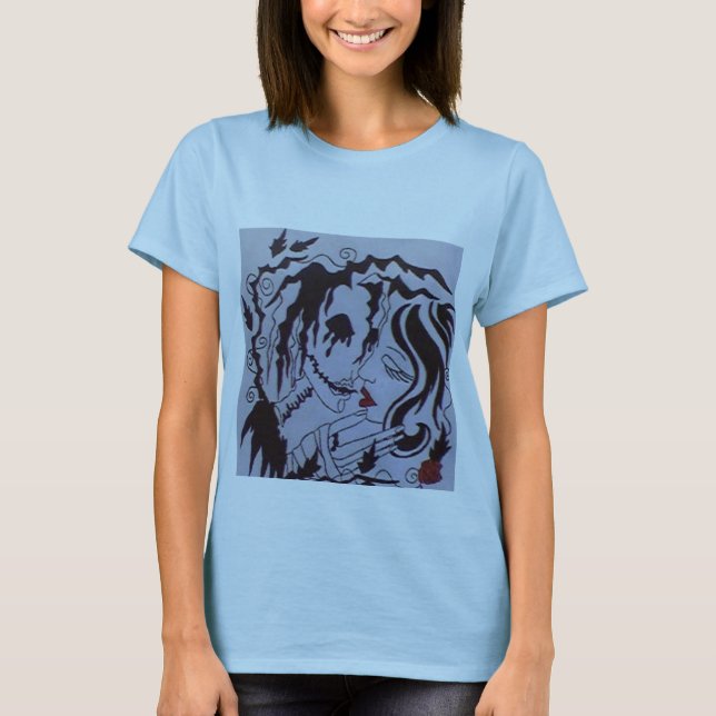 T-shirt Baisers squelettiques (Devant)
