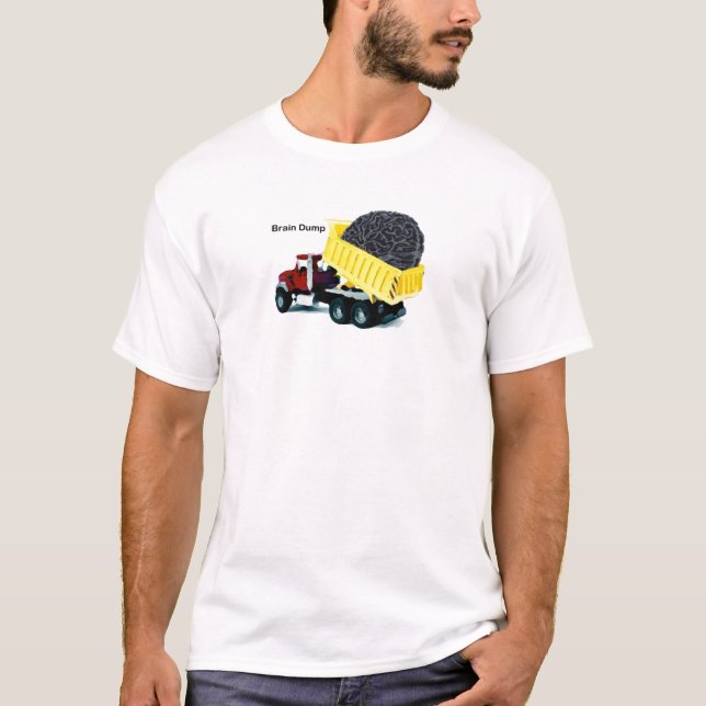 T-shirt Baisse du cerveau (Devant)