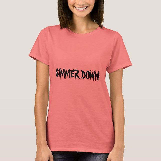 T-shirt Baisse-toi ! (Devant)