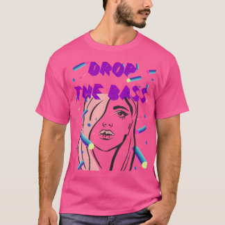 T-shirt Baissez Le Son Sexy Dubstep Rave Roulant Edm Fémin