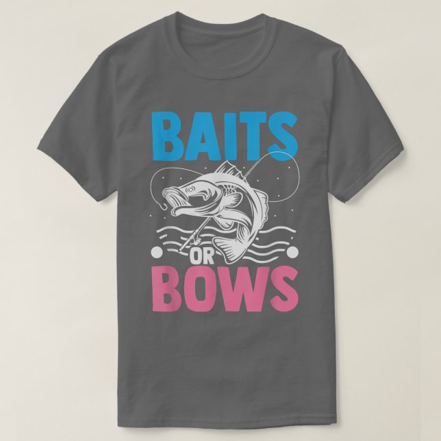 T-shirt Baits Ou Vaches Bébé Drôle Faire-part Genre Revea (Design devant)