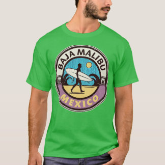 T-shirt Baja Malibu Basse Californie Mexique