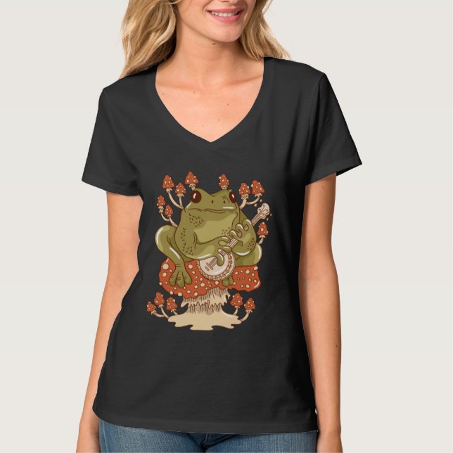 T-shirt Bajo Frog Toadstool (Devant)