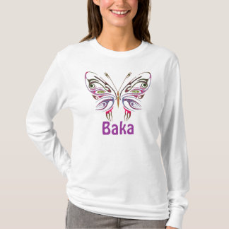 T-shirt Baka a personnalisé le papillon