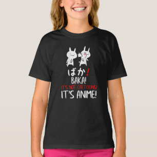 T-shirt Baka Rabbit Idiot Japonais Manga Son but non
