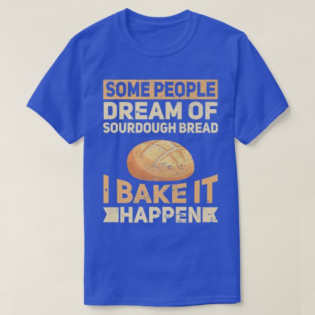 T-shirt Bake Bake Bake Bread Baker Whisk Take (Design devant)