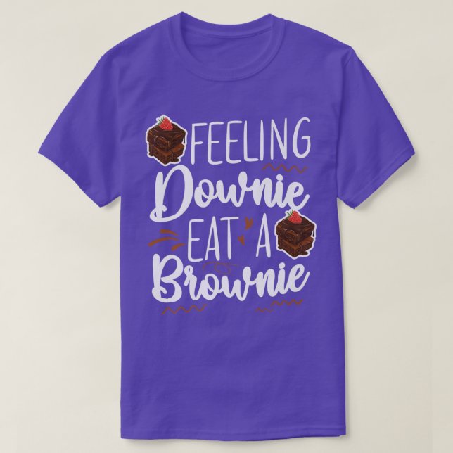 T-shirt Bake Baking Brownie Pun  (Design devant)