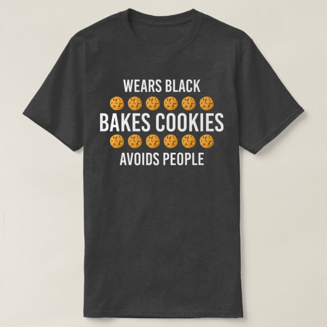 T-shirt Bake Baking Cookie 22 (Design devant)
