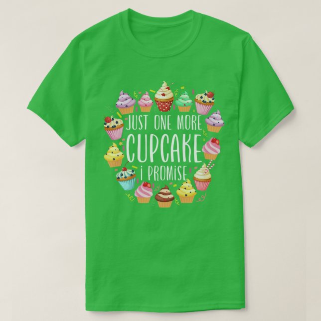 T-shirt Bake Baking Cupcake (Design devant)