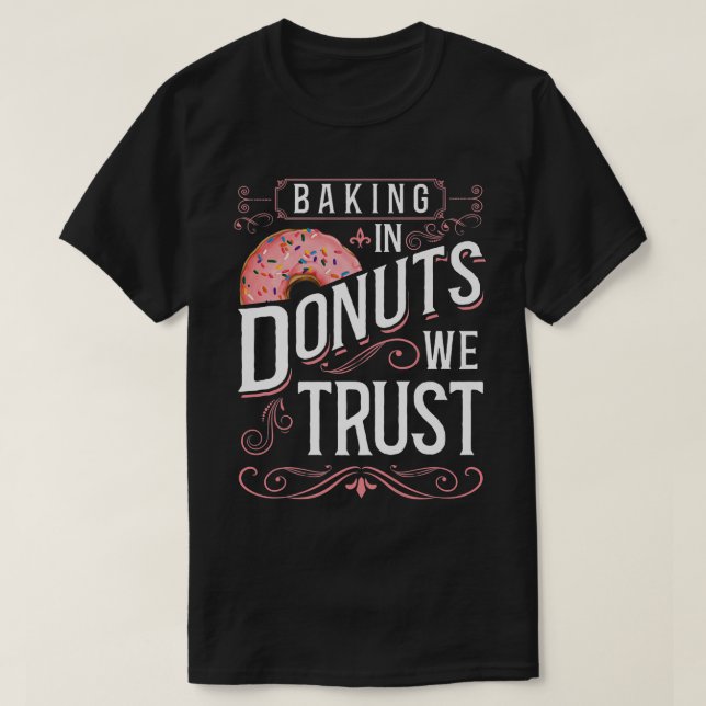 T-shirt Bake Baking Donut (Design devant)