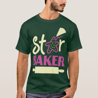 T-shirt Bake Baking Star Cookie Star Baker