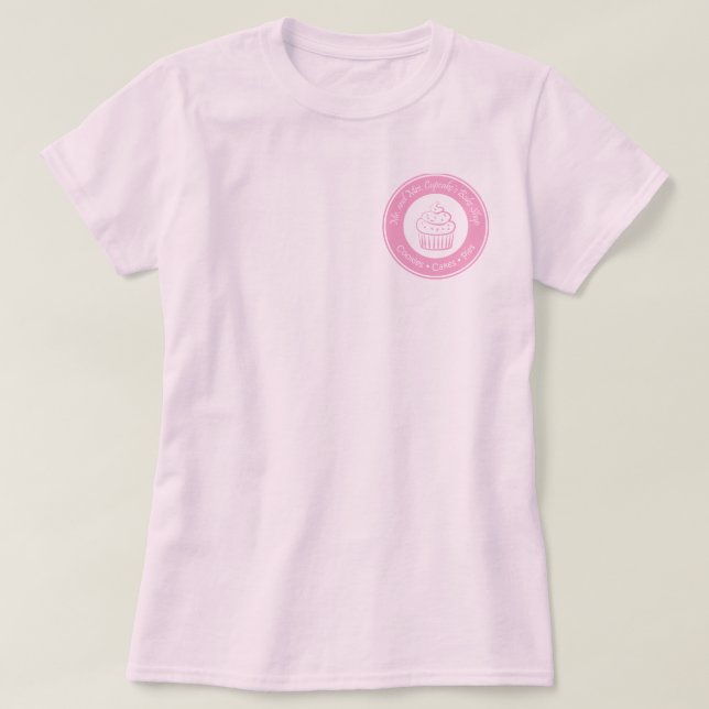 T-shirt Bake Shop de M. et de Mme Cupcake's (Design devant)