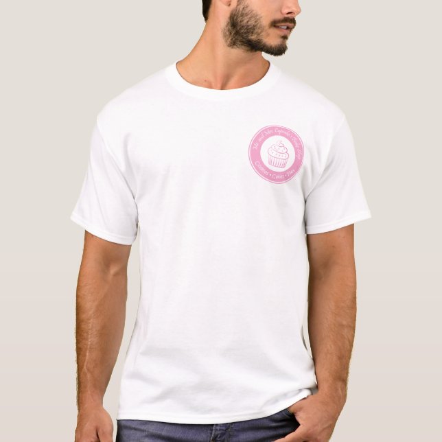 T-shirt Bake Shop de M. et de Mme Cupcake's (Devant)