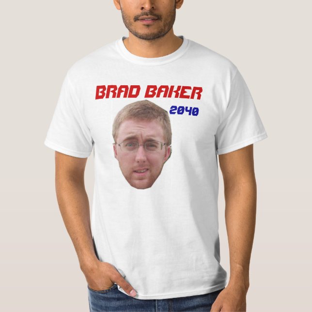 T-shirt Baker 2040 de Brad (Devant)