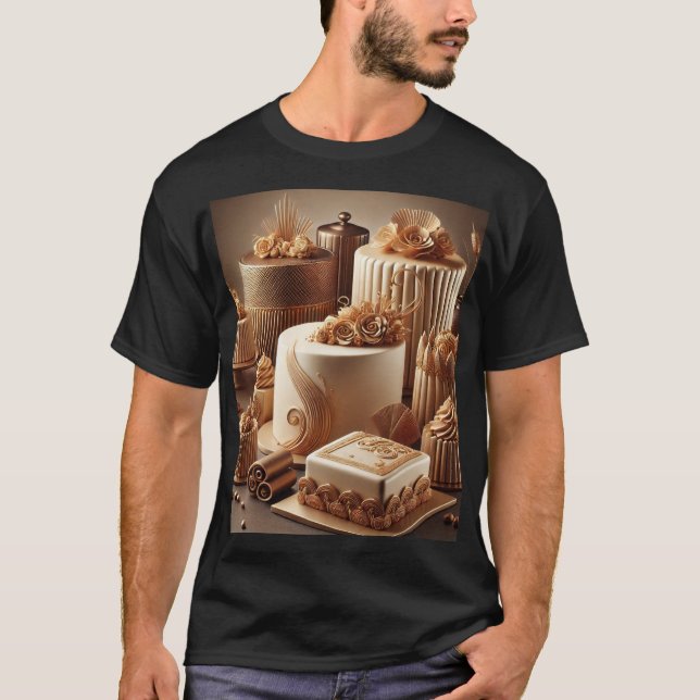 T-shirt Baker & Cake Designer de luxe (Devant)