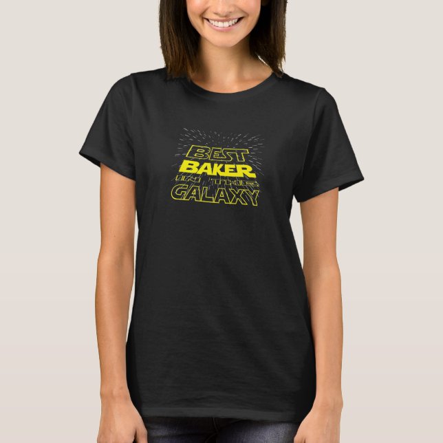 T-shirt Baker Cool Galaxy Job (Devant)