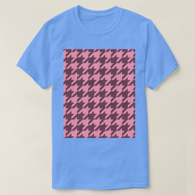 T-shirt Baker Miller Pink Houndstooth motif Graphisme (Design devant)