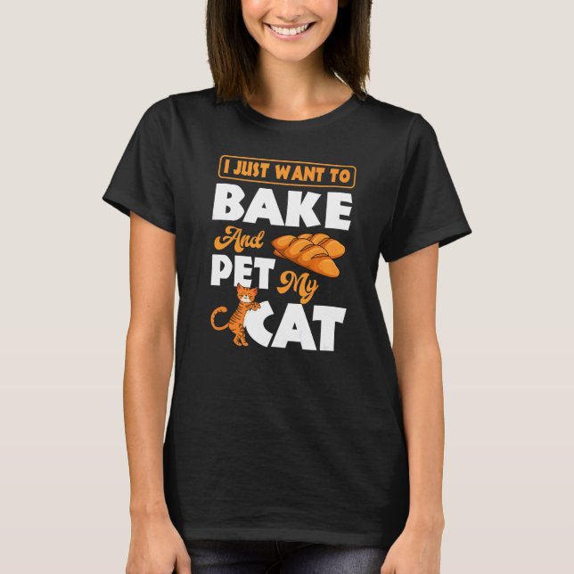 T-shirt Baker Pâtisserie Chef Cuisinier Cuisine Boulangeri (Devant)