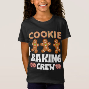 T-Shirt Bakers Christmas Cookie Creative Family Baking Tea