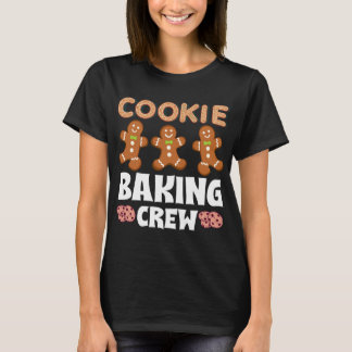 T-shirt Bakers Christmas Cookie Creative Family Baking Tea