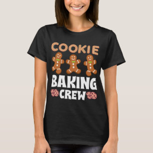 T-shirt Bakers Christmas Cookie Creative Family Baking Tea