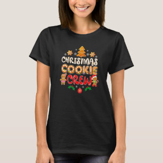 T-shirt Bakers Christmas Cookie Crew Family Baking Team Ho