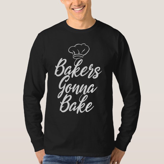 T-shirt Bakers Gâte Cuisine Baking Baker (Devant)