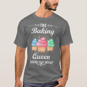T-shirt Baking Baker Cuisine Cake Cupcake 284
