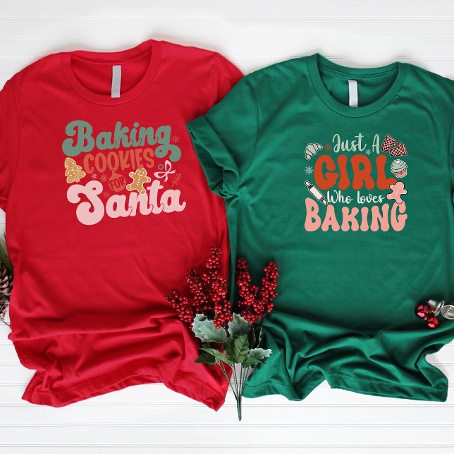 T-shirt Baking Cookies pour les vacances personnalisées Pè (Créateur téléchargé)