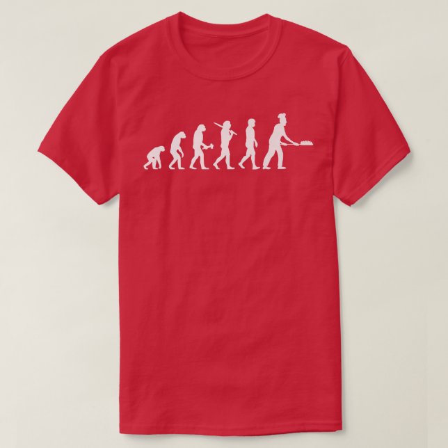T-shirt Baking Evolution Boulangerie Baker (Design devant)