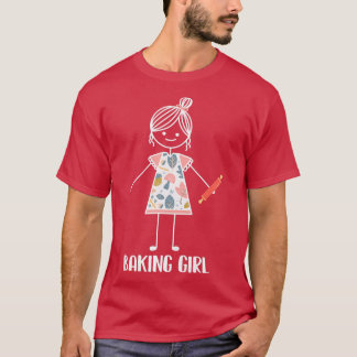 T-shirt Baking Girl Bakery Baker