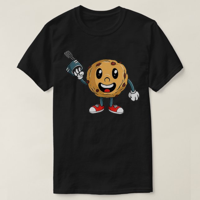 T-shirt Baking Muffins Cookie Cupcakes Boulangerie Baker (Design devant)