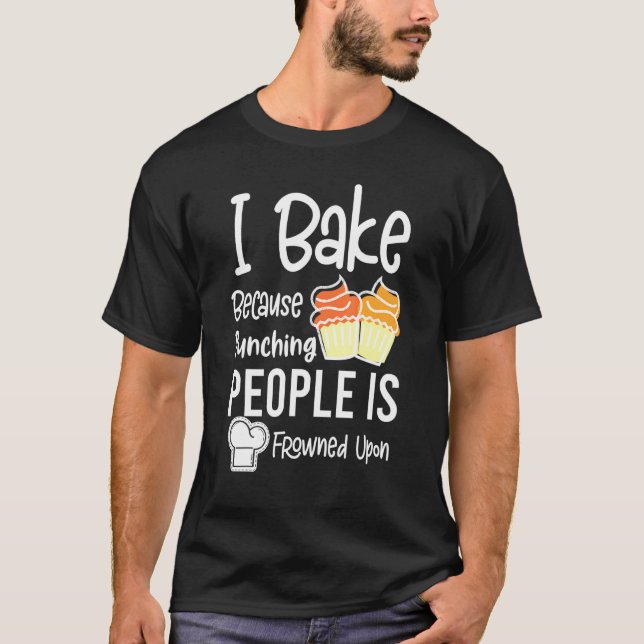 T-shirt Baking Punching People (Devant)